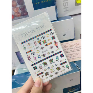 sticker hình dán trang trí móng