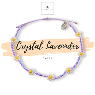 Vòng tay Daisy Crystal Lavender