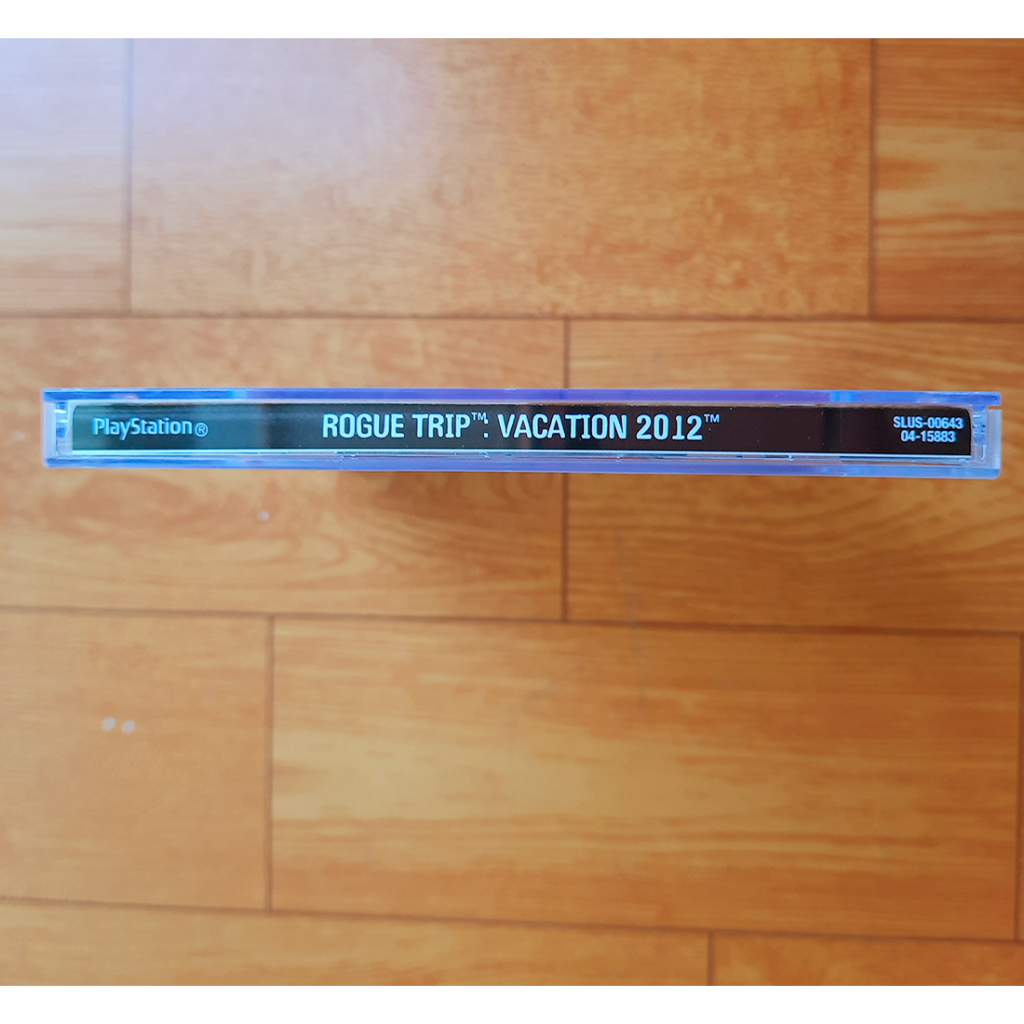 Game ps1 Rogue trip 2012 no brand