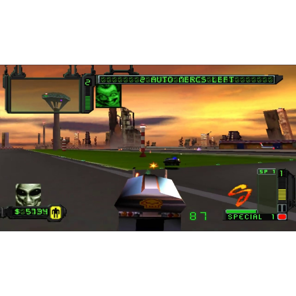 Game ps1 Rogue trip 2012 no brand