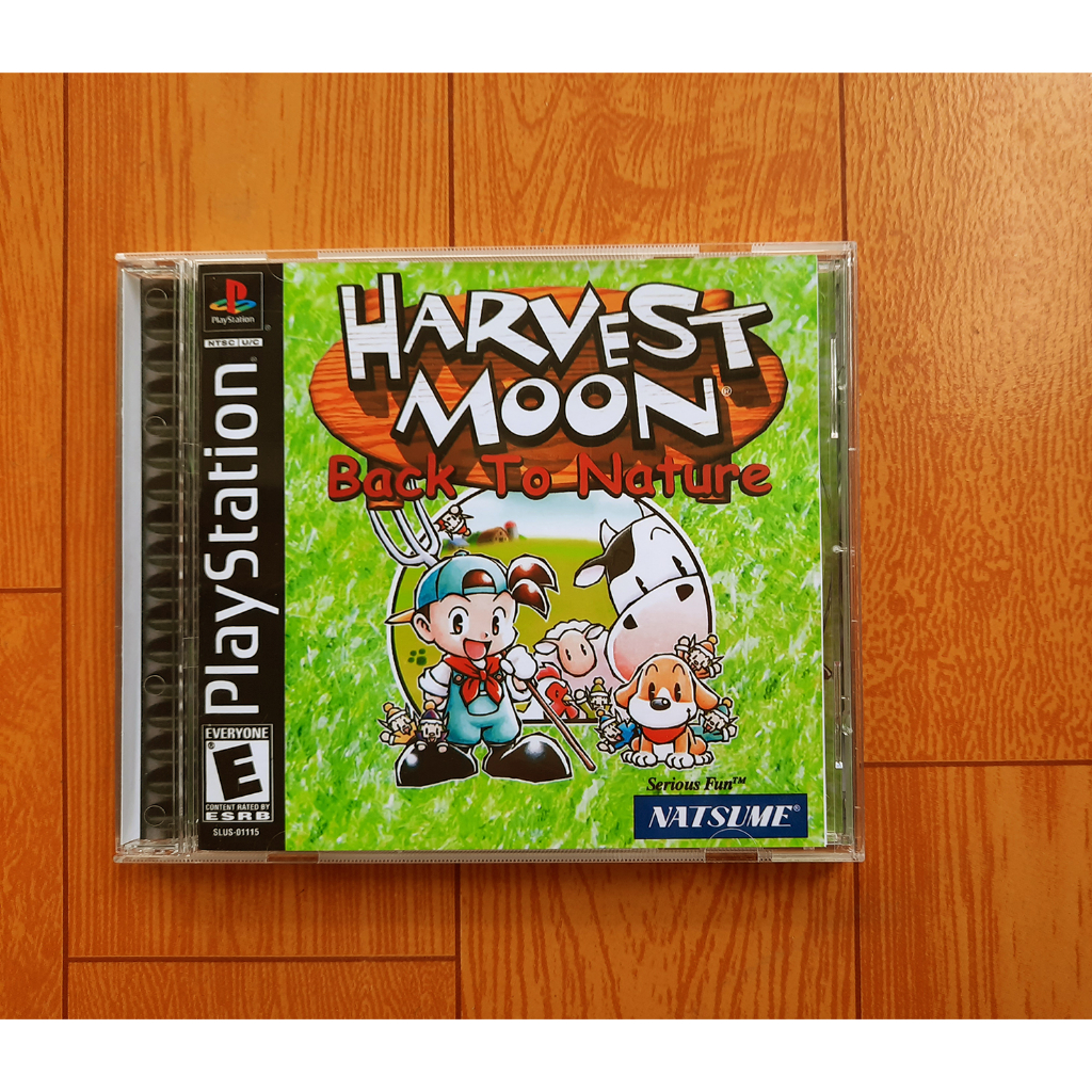 Game ps1 Harvest moon no brand
