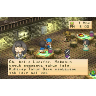 Game ps1 Harvest moon no brand