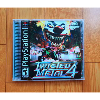Game ps1 Twisted metal 4 no brand