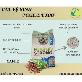 Cát vệ sinh đậu nành PANDA 2.4KG _7L