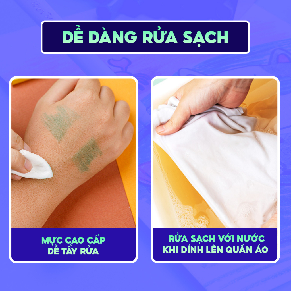 Bút lông màu fiber chuyên nghiệp FIBER PEN 36 màu