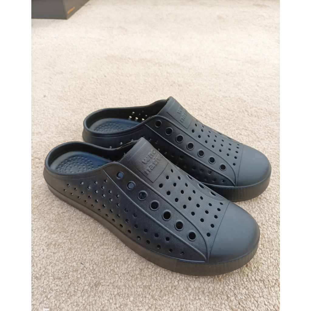 Dép Sabo Native Đi Mưa Nam Nữ, Sản phẩm unisex nhựa đúc khối nguyên đôi bền bỉ, đi mưa đi nước - SAUVUIVE