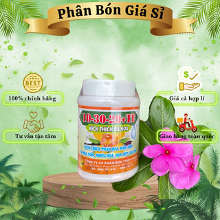 Phân bón NPK phun lá 10-30-20+TE kích thích ra hoa chuyên dùng hoa lan và cây cảnh lọ 100g / phanbongiasitn