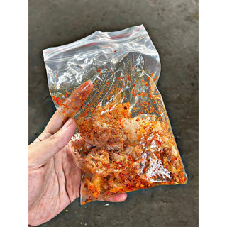 Bánh tráng sate muối con tôm