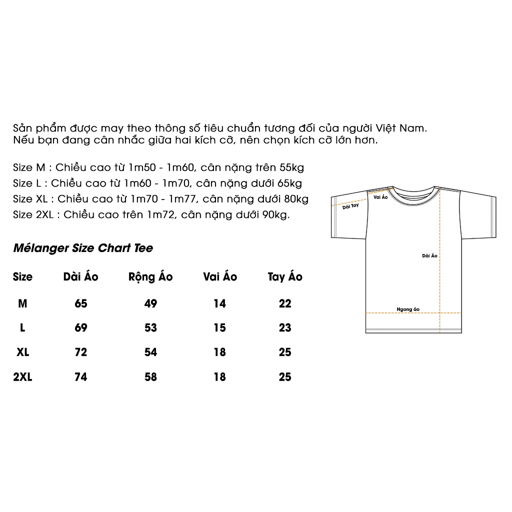 Áo thun tay lỡ Nam,Nữ Mélanger Heart oversize cotton, cổ bo tròn 240gsm thoáng mát