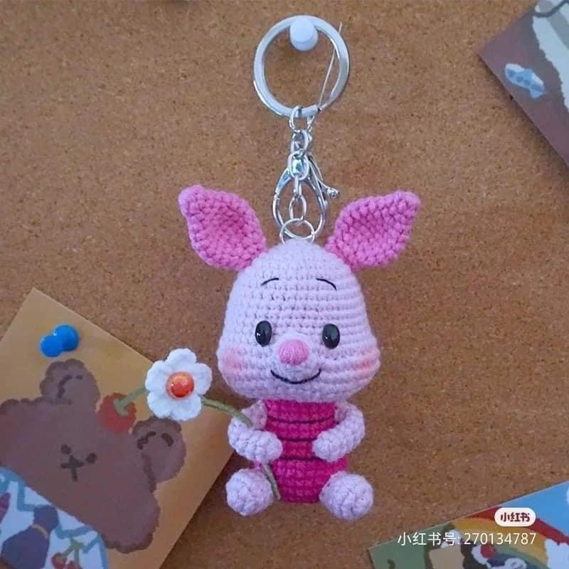 Móc khoá heo piglet