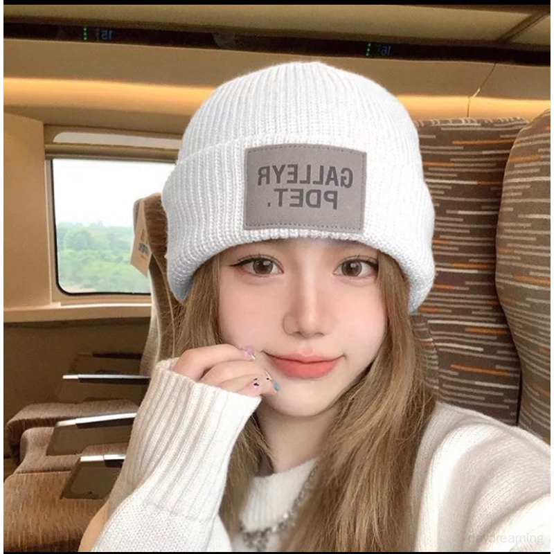 Mũ len nam nữ ulzzang trơn mẫu mới phong cách Hàn Quốc