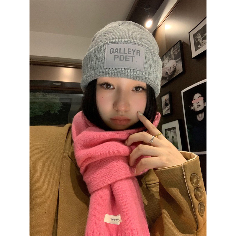 Mũ len nam nữ ulzzang trơn mẫu mới phong cách Hàn Quốc