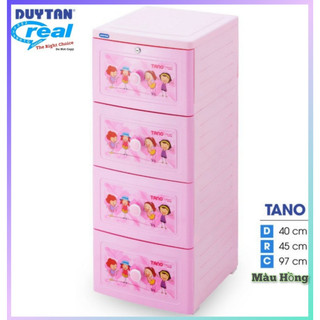 🚀TBA SHOP🚀 Tủ nhựa duy tân 4 Ngăn TANO - Nhiều màu chọn lựa
