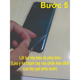 Miếng dán PPF bảo vệ điện thoại Samsung S20/ S20+ (S20 Plus)