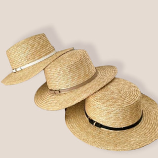 Nón Cói Đan GAUCHO Phối Đai Da Thời Trang