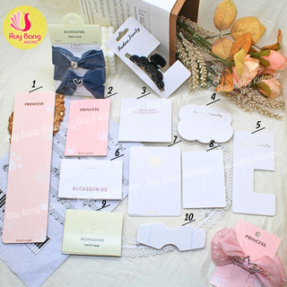 Bìa đựng kẹp tóc các loại