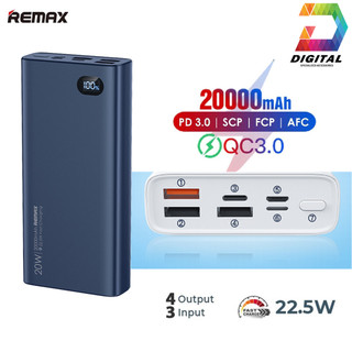 Sạc dự phòng remax rpp-292 20000mah 22.5w chính hãng