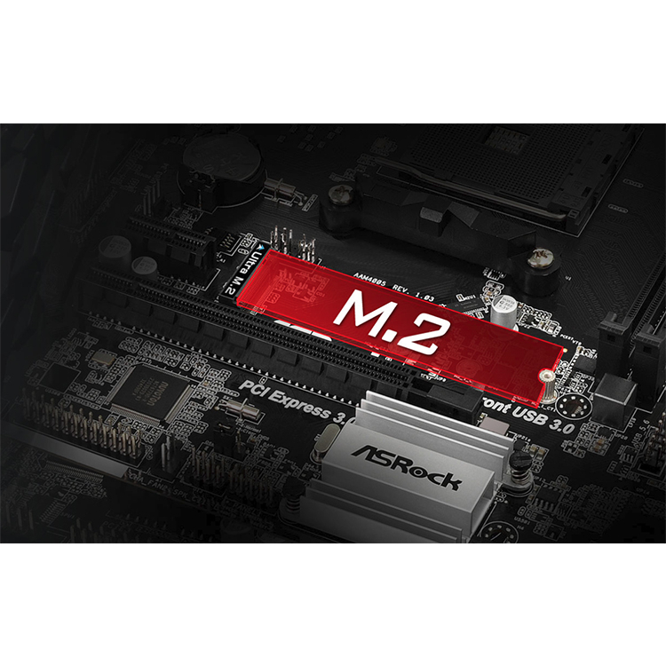 Mạch Chủ Asrock A320M-DGS. Mainboard Asrock A320M DGS tháo máy