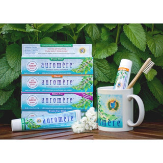 Kem đánh răng Neem Auromere, Ayurvedic Herbal Toothpaste