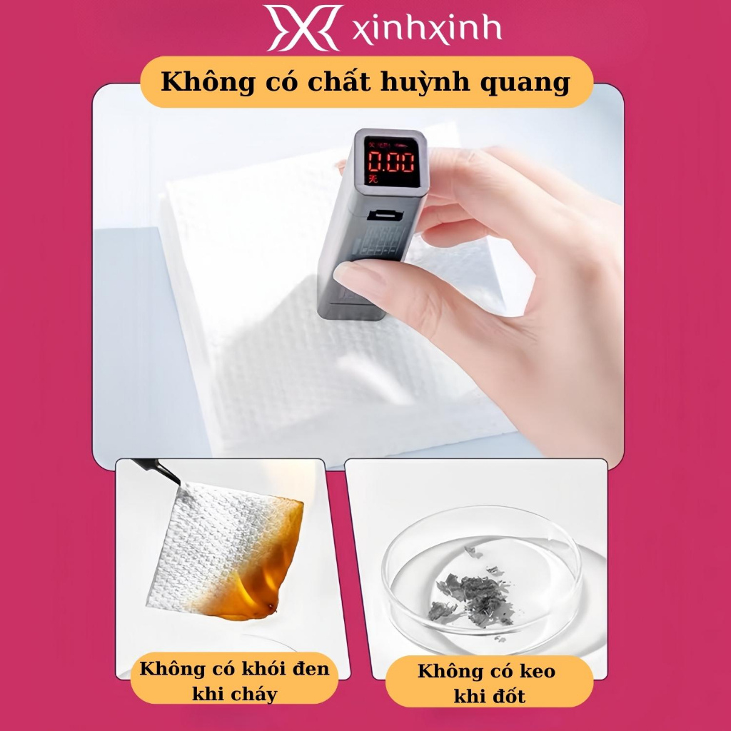 Khăn Lau Mặt Tẩy Trang Đa Năng Gói 200 Tờ Gấu Dâu Lotso Mềm Mịn Treo Tường - Tặng Kèm Túi 20 Viên Giấy Nén và Móc Treo
