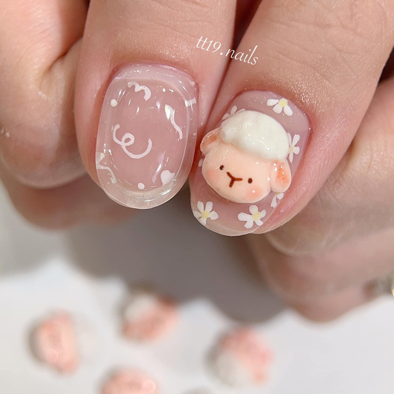 Sơn gel thạch nude lót nền