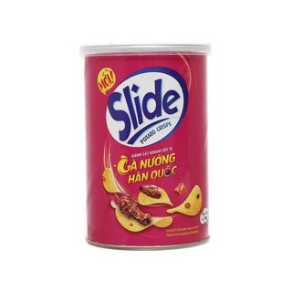Snack khoai tây SLIDE lon 150g