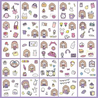 ✨✨STICKER DỄ THƯƠNG K THẤM NƯỚC ❤❤