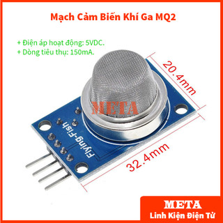 Mạch cảm biến khí ga mq2 - module cảm biến khí gas mq2