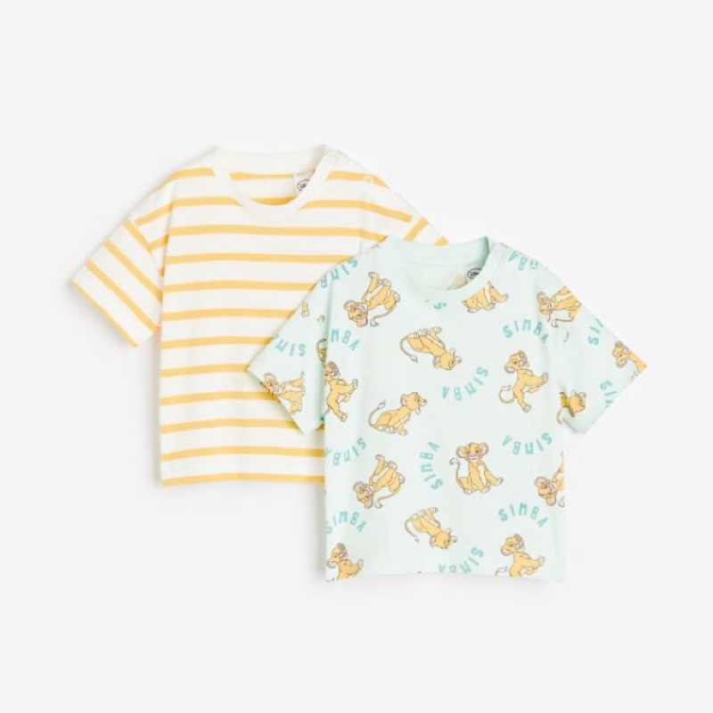 Set 2 bộ simba HM auth săn sale cho bé trai 9-17kg