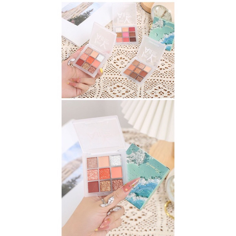 Bảng mắt 9 ô vuông Lameila nội địa Trung