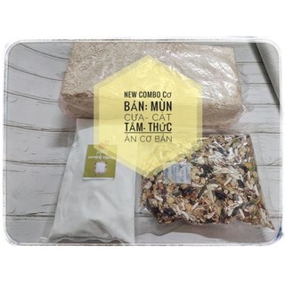 Combo thức ăn- mùn cưa hỗn hợp cho hamster, thú cưng
