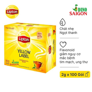 Trà Lipton Túi Lọc Nhãn Vàng