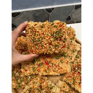 conbo 3 bịch cơm cháy mắm hành (mỗi bịch 180-200g) siêu ngon