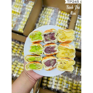 Bánh pía mini thơm béo 3 vị cực ngon