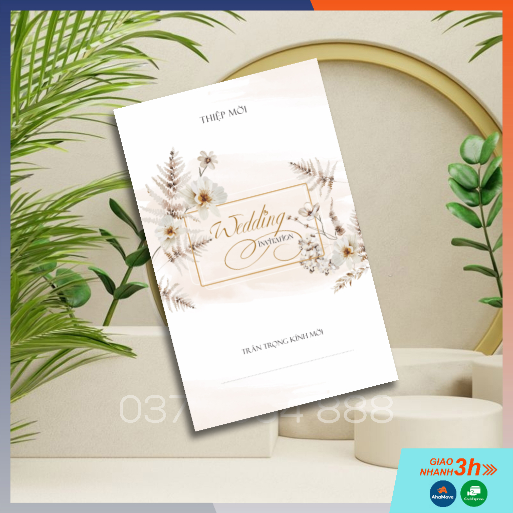 THIỆP CƯỚI HÀ NỘI - TN 06