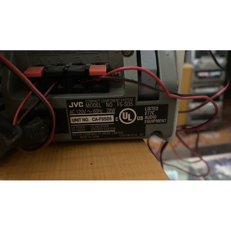 Cục Dàn JVC FS-SD5 hàng limited , hàng cũ thanh lý hay