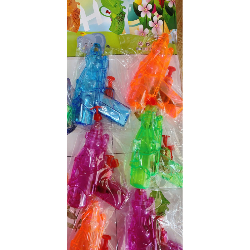 Vỉ 20 cái đồ chơi phun nước nhiều mầu