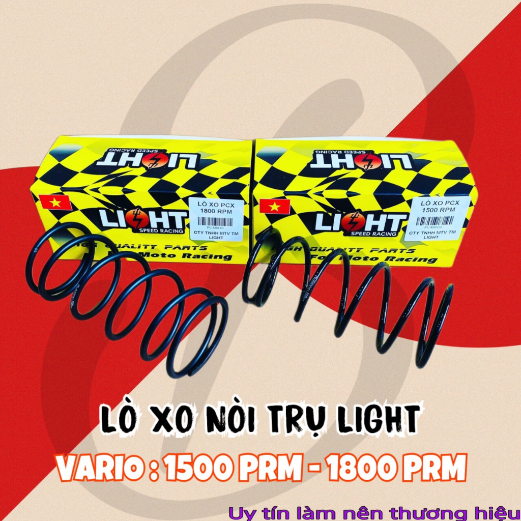 Lò xo nồi trụ LIGHT Vario - Click - Ab - Vison - Shvn - Sh mode - Nvx 1200rpm 1500pm 1800pm
