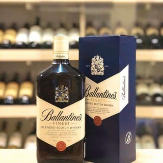 VỎ CHAI BALLANTINE'S FINEST FULL BOX, [NEW 99%] [TẶNG KÈM BỌC CỔ]