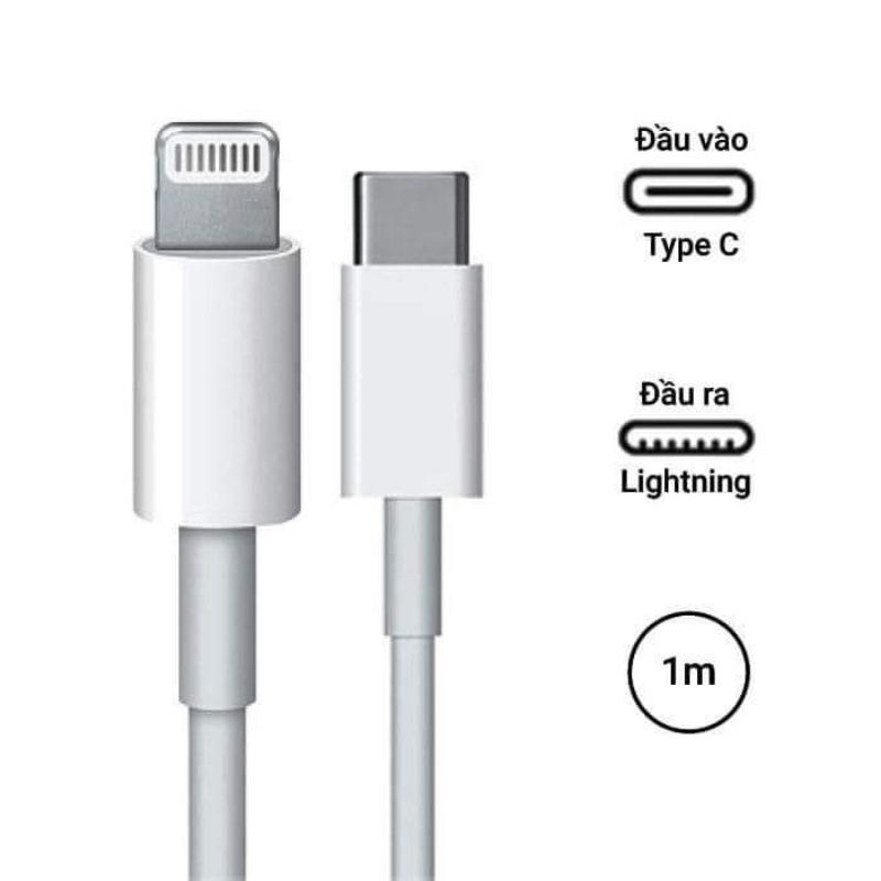 Sạc nhanh PD 20W, Bộ sạc nhanh 20w dây cáp TypeC cho các dòng  TÁO 🍏