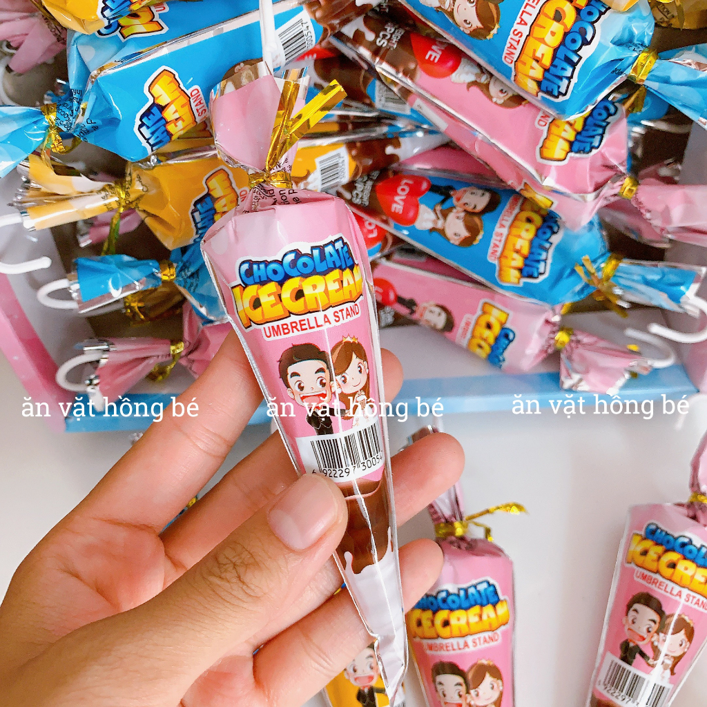 Kẹo ô sô cô la tình yêu thơm ngon, đồ ăn vặt hot nhất