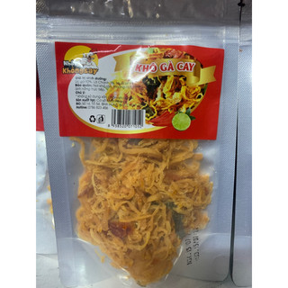 Khô gà cay lá chanh xé sợi siêu ngon