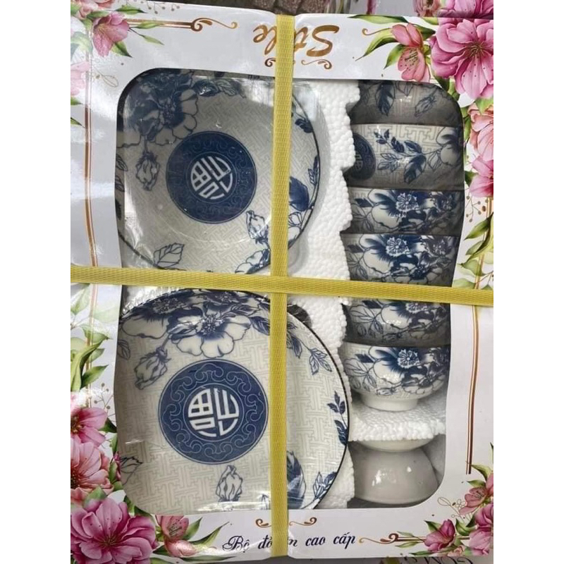 Bộ bát ăn 9 món cao cấp