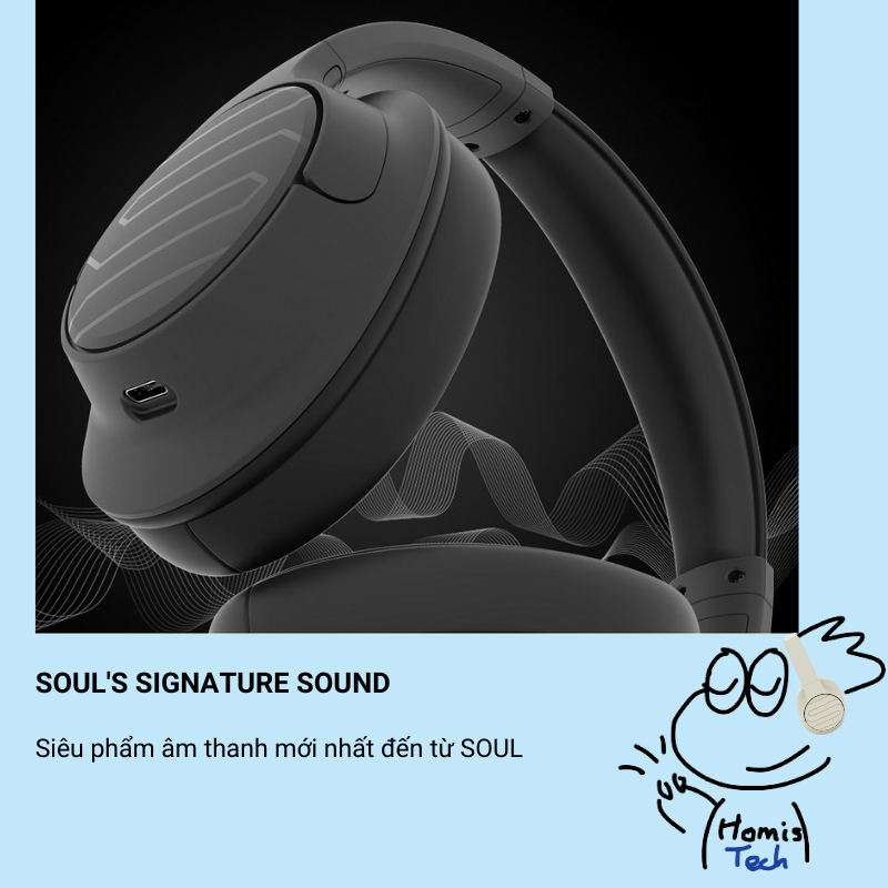 Tai Nghe Soul Ultra Wireless 2, Chơi Nhạc 60H, Bảo Hành 12 Tháng Chính Hãng | Homistech