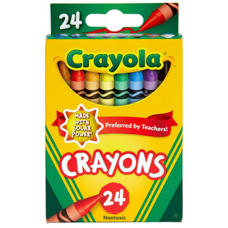 (Bill Mỹ) Bút chì sáp Crayola 24c