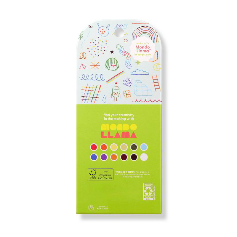 Bút chì màu 12c Mondo Llama