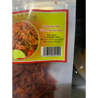 Thịt bò khô xé sợi siêu ngon