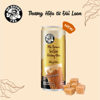 Trà Sữa Mr.Brown Đường Đen Lon 320Ml