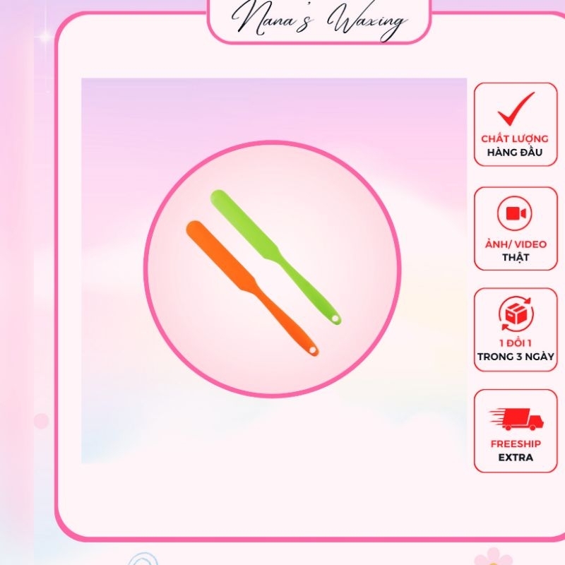 Que silicon phết sáp tái sử dụng nhiều lần