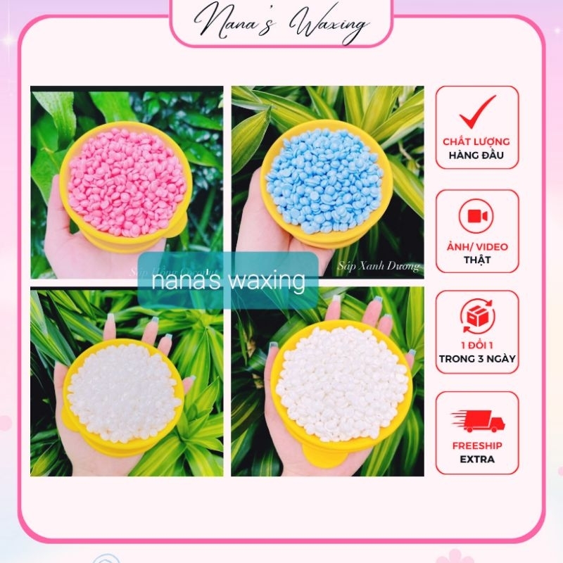 Sáp wax lông cao cấp 400Gr + Tặng kèm que gỗ